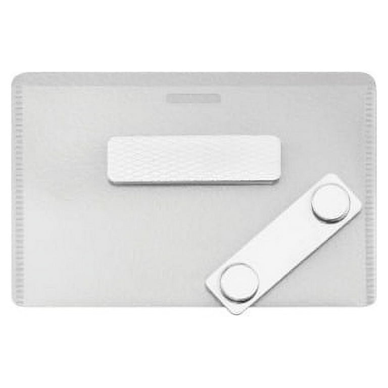 Advantus DIY Magnetic Name Badge Kit - Horizontal - 3.8 Advantus DIY Magnetic Name Badge Kit - Horizontal - 3.8