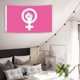 thumbnail image 2 of Bandera de los derechos de la mujer My Body My Choice de 3x5 pies, bandera de jardín de doble costura con 2 ojales de latón Kuyhfg Bienvenido a Kuyhfg, 2 of 2