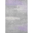 thumbnail image 2 of Addison Rugs Mayfield Premium Machine Washable Transitional Modern Lavender Rectangle Rug, 9' x 12', 2 of 7