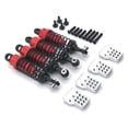 thumbnail image 3 of de repuesto , montaje de choque para WPL FY, asiento de varilla de para camión rojo Zulema Asiento de varilla de tracción de coche RC, 3 of 7