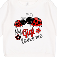thumbnail image 3 of Inktastic My Gigi Loves Me with Cute Ladybugs Toddler Sweatshirt, 3 of 4