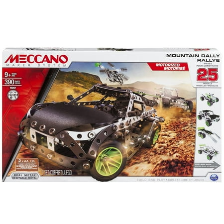 Meccano-Erector Mountain Rally, 25 Model Building Kit