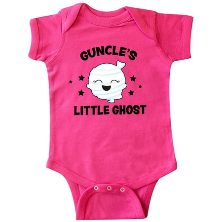 

Inktastic Cute Guncle s Little Ghost with Stars Gift Baby Girl Bodysuit