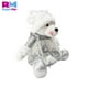 thumbnail image 3 of Decoración Muñecos Oso Polar Navideños de Peluche 32 cm blanco, 3 of 6