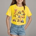 thumbnail image 2 of Tkrady Toddler Girls New Valentine's Day T Shirts Heart Graphic Crewneck Tee Tops, Sizes 1-14 Years, 2 of 5