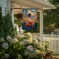 thumbnail image 3 of Garden Flags, Dragonfly Garden Flag, Stained Glass Style Dragonfly Floral Flag Double-Sided Flags for Farmhouse Yard Outdoor Decoration-12 x 18inch (Dragonfly2), 3 of 7