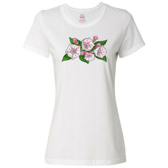 Inktastic Mountain Laurel Flowers Women's T-Shirt