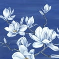 thumbnail image 3 of Watts, Eva 20x20 Black Modern Framed Museum Art Print Titled - Blooming Magnolias I, 3 of 5