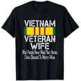 thumbnail image 2 of Vietnam Veteran Wife Design T-Shirt, 2 of 2
