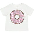 thumbnail image 3 of Inktastic Pink Donut, Doughnut, Glaze, Icing, Frosting Boys or Girls Toddler T-Shirt, 3 of 5