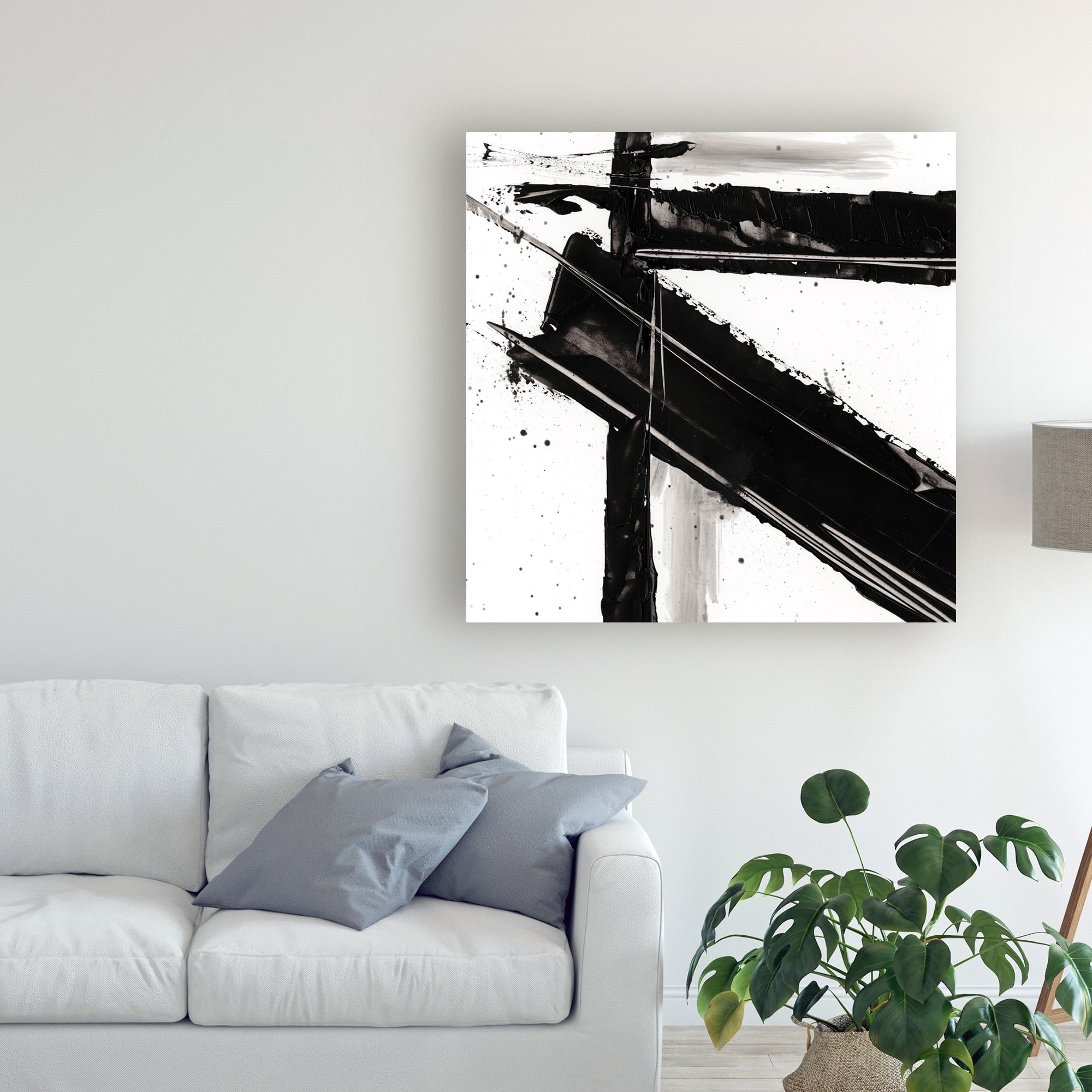 Trademark Fine Art 'Jagged Edge III' Canvas Art by Ethan Harper