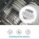 thumbnail image 5 of 8Pcs Durable Dishwasher Lower Rack Wheels Replacement for Whirlpool and KitchenAid Models 165314, 5 of 5