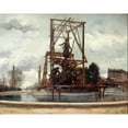 thumbnail image 2 of Victor Marec 24x20 Gold Ornate Framed and Double Matted Museum Art Print Titled - Establishment of the Monument of the "Triumph of the Republic" of Jules Dalou, Place De La Nation (1899), 2 of 4