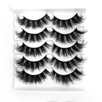 Volume Wispy Lashes Multipack Dramatic Eye False Eyelashes 10 Pairs 8D Style Pack Eyelashes for Stunning