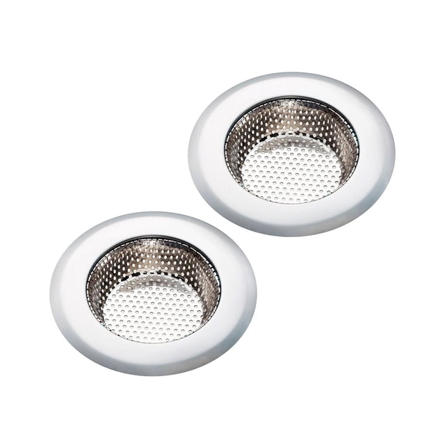 Set 2 Piezas Coladera para Tarja - Coquo - Acero Inoxidable con Microperforaciones