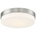 thumbnail image 5 of 20826LEDD-BS/OPL Access Lighting Roma - 30W 1 LED Large Flush Mount In Contemporary Style-3 Inches Tall and 14 Inches Wide-Brushed Steel Finish, 5 of 6