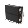 thumbnail image 3 of Xihbxyly Caja de Almacenamiento Plegable para Ropa de Cama, Diseño de Ventana Transparente, Fácil Acceso, Organizador Versátil para Sábanas y Fundas Nórdicas, Color Gris Beige, Tamaño 38 X 33 X 12 Cm, 3 of 6