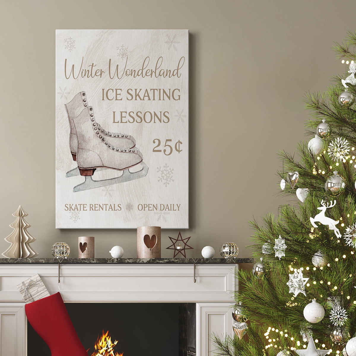 Skate Lessons- Gallery Wrapped Canvas
