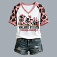thumbnail image 2 of Womens Summer Tops Short Sleeve T-Shirts Cow Graphic Crew Neck Casual Cute Tees 2026 Clothes, 2 of 4