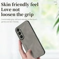 thumbnail image 2 of Allytechgroup Slim Case for Samsung Galaxy S23 FE, Vintage Skin Friendly TPU Back Cover Anti-Scratch Shockproof Bumper Lightweight Phone Case for Galaxy S23 FE, Gray, 2 of 6