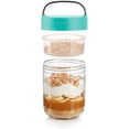 thumbnail image 3 of Lekue Contenedor de almacenamiento de alimentos, talla única, turquesa, 3 of 5