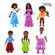 thumbnail image 2 of Figuras De Acci贸n De 6/7 Uds., 3,1-4,7 Pulgadas De Altura, Modelo De Figura De Ni帽a, Juguetes De Colecci贸n De Pvc, Modelo De Figura Multifuncional, Decoraci贸n Para Oficina Y Hogar, 2 of 7