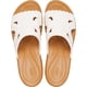 thumbnail image 2 of Sandalia Crocs Brooklyn Tejida con Tacón, Color Tiza, Talla 11, 2 of 6