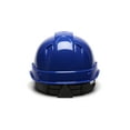 thumbnail image 4 of Pyramex Ridgeline Vented 4 Pt Ratchet Suspension Hard Hat, Blue, 4 of 5