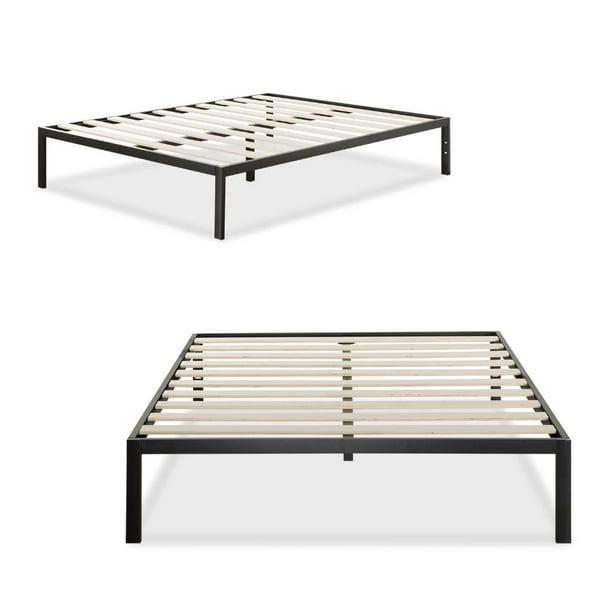 Zinus Mia Metal Platform Bed Frame, Wood Slat Platform Bed Frame