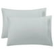 thumbnail image 1 of Juego de 2 Suaves Transpirables Fundas Almohadas con Bordado sin Cremallera, 1 of 6