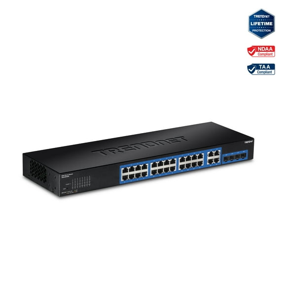 TRENDnet TEG-284WS 28-Port Gigabit Web Smart Switch