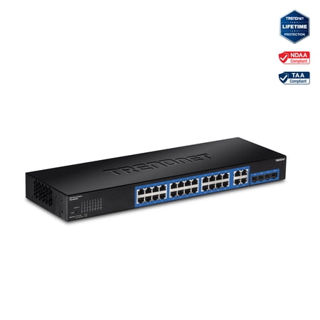 TRENDnet TEG-284WS 28-Port Gigabit Web Smart Switch price history on PriceWatchPro