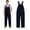 Navy, variant on Firestone Mens Overalls - Warm Insulated Bib Overalls for Men, Durable Workwear Bibs, Sizes Run Small