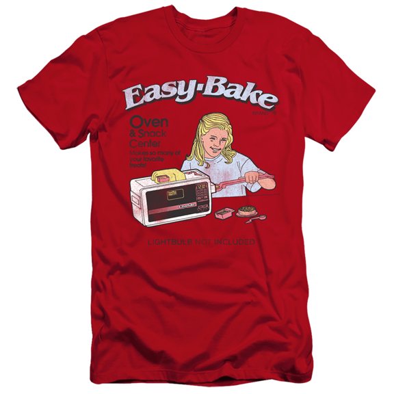 Easy Bake Oven Lightbulb Not Included HBO S/S Adult 30/1 T-Shirt Red