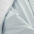 thumbnail image 5 of 100% Cotton King Percale Duvet Set (3 Piece) Spa Blue Solid Garment Wash by Simply Put, 5 of 6