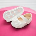 thumbnail image 2 of REDARER Baby Sandals with Bow for Toddlers Sole for Learning To Walk and Play,11, 2 of 4
