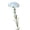 Blue, variant on Elegant Carnations Flowers for Weddings and GatheringsSilk Floral Arrangements for Centerpieces Bridal Parties Family Reunions and Gardens, 51 cm, Blue