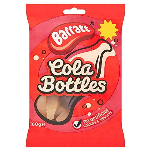 Barratt Giant Cola Bottles - 160g - Pack of 6