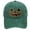 Blackish Green, variant on Womens Baseball Caps Fashion Halloween Baseball Cap, Funny Embroidered Pumpkin Face Hat Unisex Outdoor Sun Hats For Women