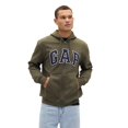 thumbnail image 1 of Sudadera con Capucha GAP Heritage Logo con Cierre Completo Negro Moss Talla M, 1 of 1