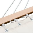 thumbnail image 3 of Lazy Daze Hammocks 12 Feet Steel Hammock Stand with Quilted Fabric Hammock Combo and Pillow, Natural, 3 of 7
