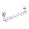 thumbnail image 2 of HmNPlay Rack,Storage Rack Suction Cup Retractable Slipper Rack 2 In 1 Wall Mounted Slippers Towel Pole Wall Mounted Slippers Towel Pole Wall Mounted Adjustable Towel Rack, 2 of 9