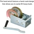 thumbnail image 3 of PET-U 3500Lbs Heavy Duty Hand Winch Manual Crank Winch Ratchet ATV Boat Trailer Marine, 3 of 5