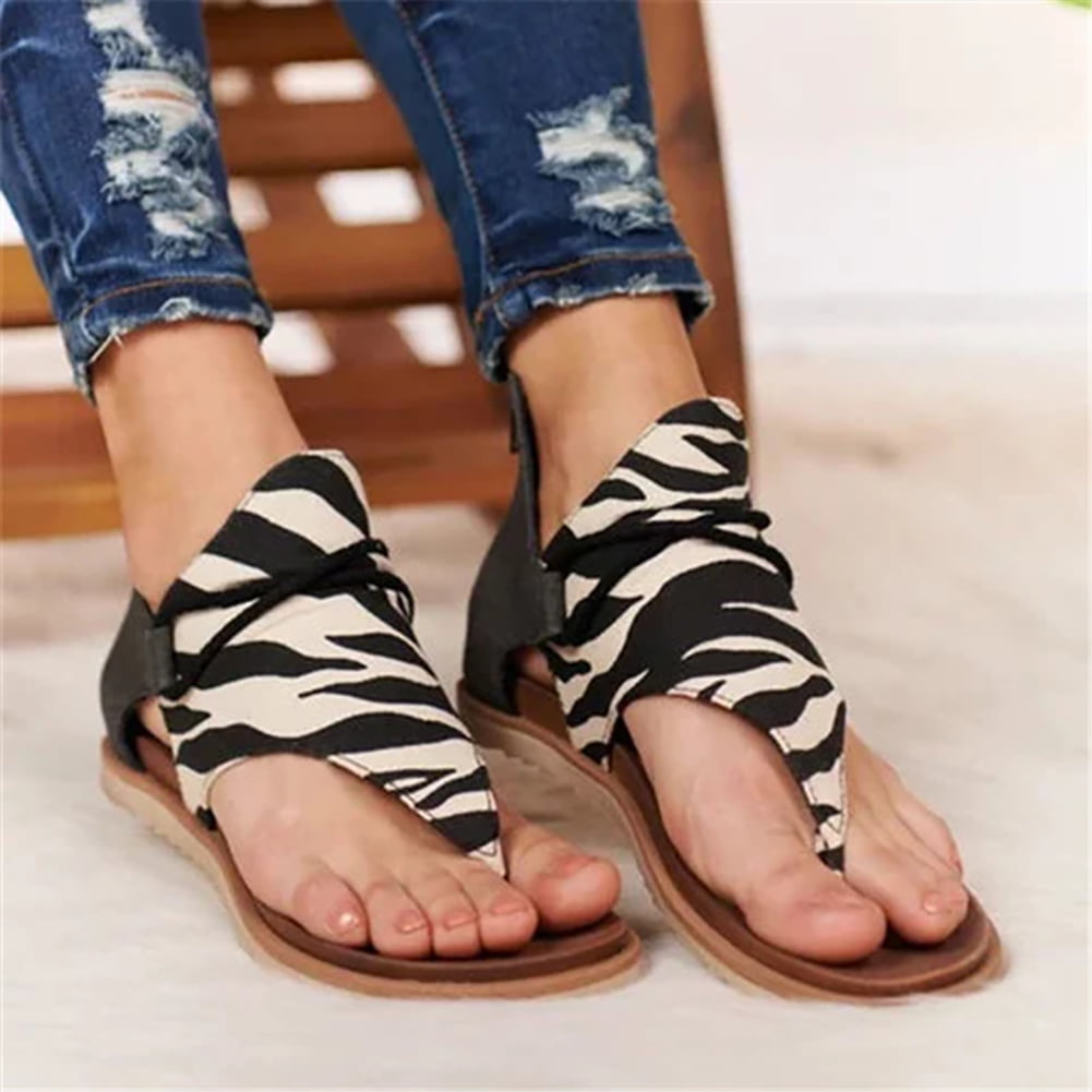 Details about   Women Leopard Fluffy Fur Slides Slippers Comfy Slip On Sandals Casual Flat Shoes