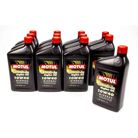Motul 2810QTA-12 10W-40 Break-in Oil - 1 Quart, (Case of 12)