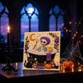thumbnail image 5 of Halloween Pearl Art Kit, Cute Ghost 3D Diamond Art DIY Craft Kit with Resin Pearls, Halloween Wall Decor Painting for Beginners, Fall Home Decoration, Seasonal Party Activity & Handmade Gift, 5 of 5