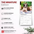 thumbnail image 3 of Boston Terrier Puppies | 2027 7x14" (Hanging) Mini Wall Calendar, 3 of 4