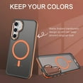 thumbnail image 6 of GAOBAO Magnetic for Samsung Galaxy S25 Plus Case/Galaxy S24 Plus Case, Compatible with MagSafe, Shockproof Protection Slim Non-Slip Translucent Matte Protective Phone Cover, 6 of 9