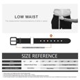 thumbnail image 3 of Pettata Fashion Men's Braided Belt Leather Strap For Jeans, 3 of 4