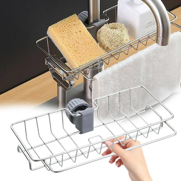 Sink Organizer Rack For Kitchen And Bathroom\ Kitchen Sink Faucet Organizer Faucet Sponge Holdering